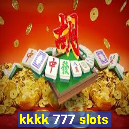 kkkk 777 slots